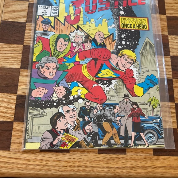 Captain Justice #1-2 complete series based on tv show - j.m. dematteis set - Picture 10 of 15
